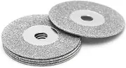 Wood Shaping Disc Wood Carving Disc Grinder Wheel 5pcs 50mm Diamonte Cutting Discs Drill Bit Shank for Rotary Tool Blade Woodworking Angle Grinder (Size : 40mm)