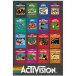 【ACTIVISION】動視遊戲 復古卡匣視覺海報