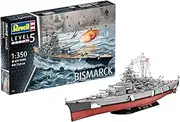Revell 1:350 Scale Bismarck Battleship Model Kit