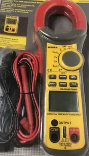 Sperry Instruments DSA2009TRMS True RMS Digisnap Digital Clamp Meter,1000V AC/DC