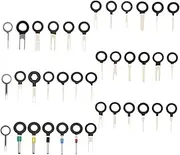 JECOMPRIS 82pcs Terminal Removal Tool Kit Premium Connector Extractor for Cars Motorcycles Household Appliances Safe Ring Handle for Easy Use