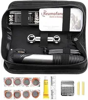 Flat Tire Repair Kit Bike | Tire Repair Inflator Camping Travel Cycling Pack | Lightweight Bicycles Pump Accessories, Bike Tube Inflation Kit for Lovers, Families