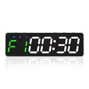 Mini Gym Timer Stopwatch Rechargeable Stopwatch Portable Countdown/up Clock with Magnetic Back for Home Gym Fitness Training