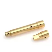 1/10 RC Car Brass Front Axle Tube Set Upgrade Part For Axial SCX10 Pro Comp