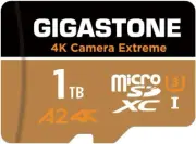 Gigastone 1TB 4K Camera Extreme Memory Card MicroSDXC R/W 160/130 MB/s