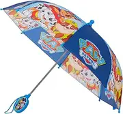 [Nickelodeon] Kids Umbrella, Paw Patrol Toddler and Little Boy Rain Wear for Ages 3-6, Light Blue, Age 3-6