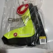 Castelli Intenso Ul Shoecover -Yellow Flow -s Small Goretex - New with Tags