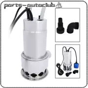 1.5HP 4300GPH Stainless Steel Water Submersible Pump Clean/Dirty Water
