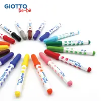 在飛比找誠品線上優惠-GIOTTO be-be可洗式寶寶彩色筆/ 12色/ 新版