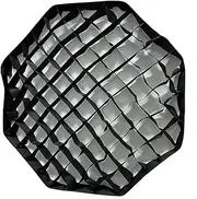 Octagon Honeycomb Grid, TRIOPO Grid 55cm, 65cm, 90cm, 120cm for Foldable TRIOPO Softbox Octagon Umbrella (Grid Only (90cm/35.4in Grid)
