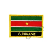 Suriname Patch / Suriname Flag / Iron On