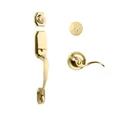N2lok Garrone Handle Double Cylinder with Flutto Lever Entrance Set Box Pack