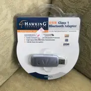 2003 Hawking Technology USB Class 1 Bluetooth Adapter HBTC1 - New In Package
