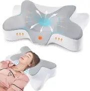 Cervical, Neck Pillow for Pain Relief Sleeping, Orthopedic Contour Mem