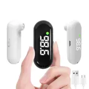 Medical Digital Forehead Thermometer Infrared LCD Fever Alarm Fast Accurate 1s B
