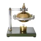 Spin Suspension Hot Air Stirling Engine Motor Steam Heat Electricity Model Toys
