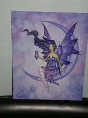 Amy Brown - Moon Owl - SIGNED - OUT OF PRINT