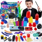 Magic Kit, 60 Magic Tricks, Magic Set with Instructions, Christmas Birthday Gift