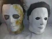 Michael Myers 1978 LOT OF 2 Horror Halloween Latex Mask Costume Cosplay