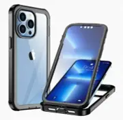 Gogorelax Compatible with iPhone 13 Pro Case, Full-Body Clear Case with Built-in