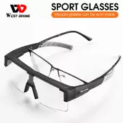 WEST BIKING Sports Sunglasses Polarized Photochromic Myopic Glasses Fish Goggles