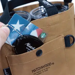 【Matchwood】2cups Bottle Bag 兩杯裝水壺袋 購物袋 小包 小提袋 可加購背袋可側背AS-054