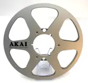 AKAI (Silver) 10.5" x 1/4" Aluminum Empty Take Up Reel NEW