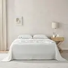 Natural Home Linen Sheet Set (Silver) - Single