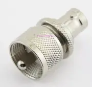 Workman 40-2620 BNC Female to UHF Male Coax Connector Adapter