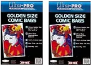 Ultra PRO Golden Age Pack of 100 Comic Book Bags