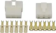 50 Sets 6.3mm 6 Pin DJ7061-6.3-11/21 Automotive Connector Cable Terminal Plug Kits Motorcycle Car Terminal