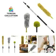 DocaPole Microfiber Duster with Extension Pole - 5-12ft Up to 20ft Extendable...