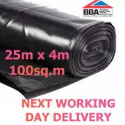 DPM Damp Proof Membrane 25m x 4m 1200g 300mu