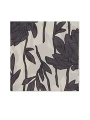 Brunello Cucinelli Cotton Leaf Print Scarf