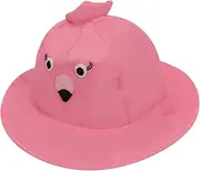 [COMPUKAS] Sun Hat Outdoor Sun Hat Cap Sun Visor Hat Sun Hat Bucket Hat Beanie Cartoon Cap Outdoor Cap Hat for Sun Blocking Cap Blue Polyester