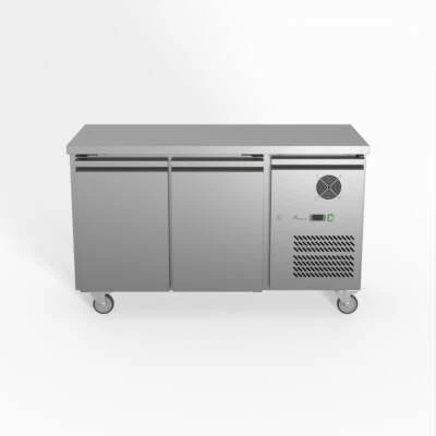 FED-X S/S Two Door Bench Freezer - Under Bench Fridges (XUB6F13S2V)
