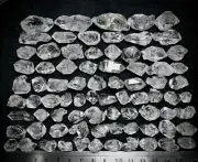 284-Gm Top Quality Natural Color Diamond Quartz Crystal Rough Lot from Pakistan