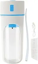 Cup Mixer Blender - Cordless Personal Small Blender | Multifunctional with Straw Rechargeable 480Ml Water Bottle for Home Fruit Drinks Sport Camping Travel Juicing Hiking Meal Prep Trips