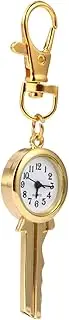 [DEARMAMY] Pocket Watch Display Bracelets Keychains Pendant Engraved Watch Vintage Band Clip Fob Watch Gold Watch Digital Watch Wristlet Keychain Key Chain Watch Lanyard Clock Alloy Golden