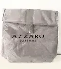 AZZARO PARFUMS SMALL BACKPACK BACK PACK PURSE HANDBAG TRAVEL GREY MENS WOMENS