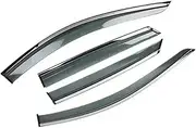 QVQOCUKS Window Rain Guards Vent Shades Compatible for Chery Tiggo 9 / 8L Fulwin T9 2024 2025 Side Windshield Awnings Car Acessories(4pcs)