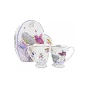 Spring Lavender Fine China - Mug Set