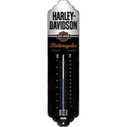 Nostalgic Art 28x6.5cm Wall Thermometer Temperature Harley-Davidson Motorcycles