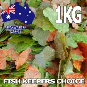 Fish Keepers Choice American African Cichlid Aquarium Flakes Food Flake 1KG