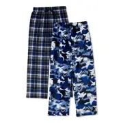 Wonder Nation Sharks Boys Pajama Sleep Pants, 2-Pack, Size X-Small Blue