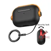 For AirPods 4 Pro 2 3rd Generation Earphone Cover Lock Bluetooth Shockproof Case