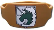 Attack On Titan Military Police Regiment Anime PVC Wristband GE-64035