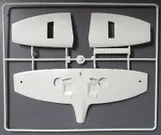 Academy 1/48 Scale Spitfire Mk. XIVe - Parts Tree B from Kit No. 2161