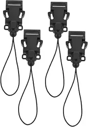 Homoyoyo 4pcs Quick Release Camera Strap Connector with Durable Buckle for DSLR Mirrorless Cameras Versatile Attachment for Enhanced Safety and Fast Conversion