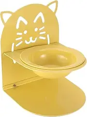 Elevated Cat Bowl - Raised Cat Bowl | Non-Spill Pet Feeder | Removable | Anti Vomit Feeding Bowls | Portable Food | Non-Slip Pet Feeder for Home, Outdoors, Indoors, Apartment